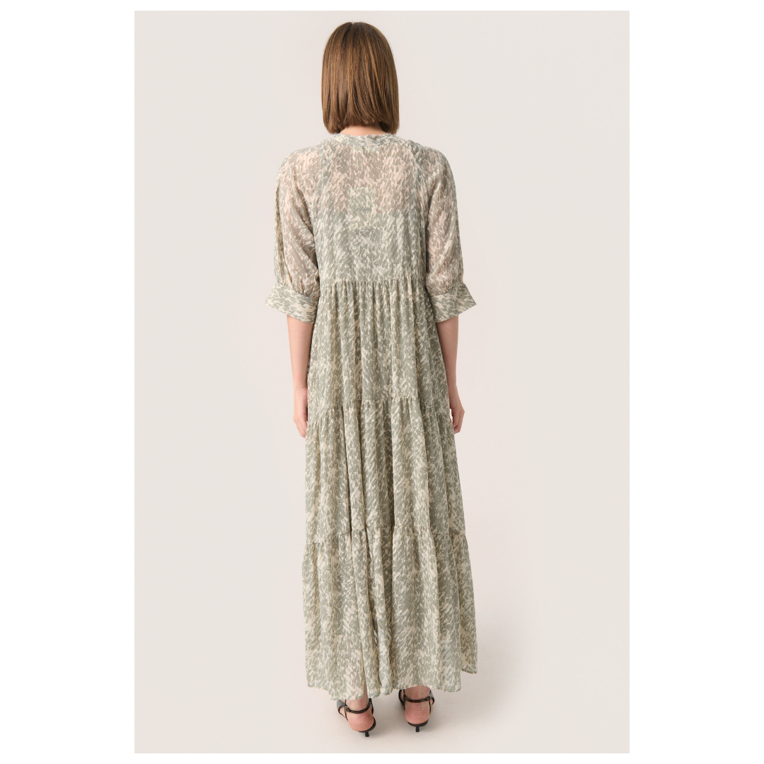 Soaked in Luxury Osaka Maxi Dress Shadow 30407548