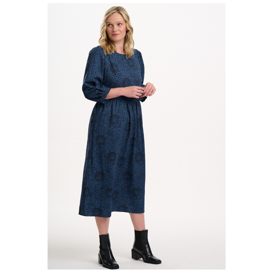 Sugarhill Brighton Maria Midi Smock Hidden Leopard D1362