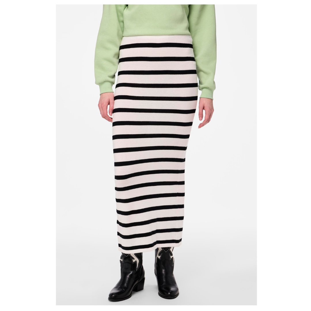 Pieces Mikala Ankle Skirt Black 17148081