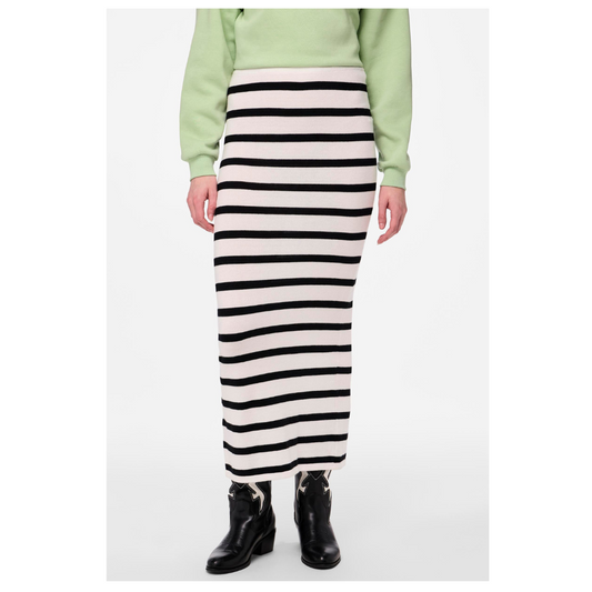 Pieces Mikala Ankle Skirt Black 17148081