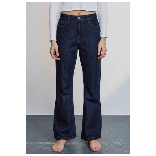 Numph Nulondon Jeans Wide Dark Blue 30705174