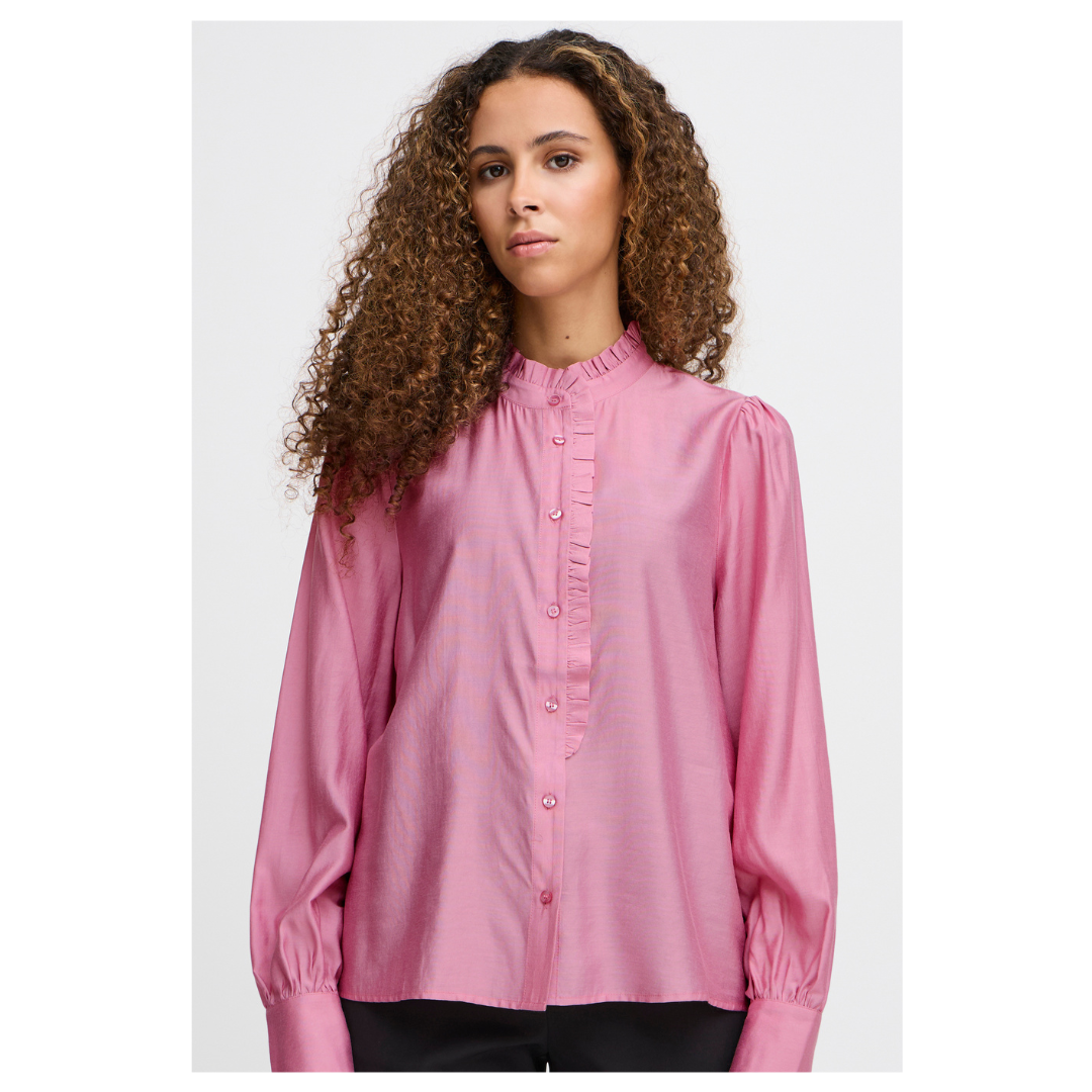 Ichi Karlani Shirt Lilas 20121887