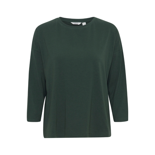 B Young Pamila Mid Sleeve T Shirt Sycamore 20815361