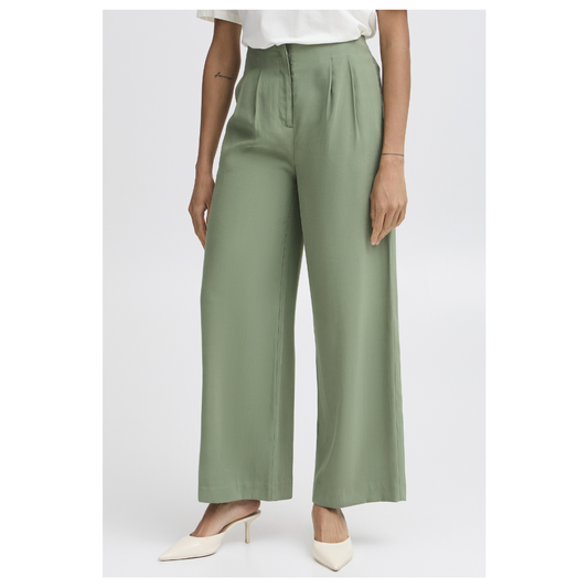 B Young Dalano Wide Pants Sea Spray 20816471