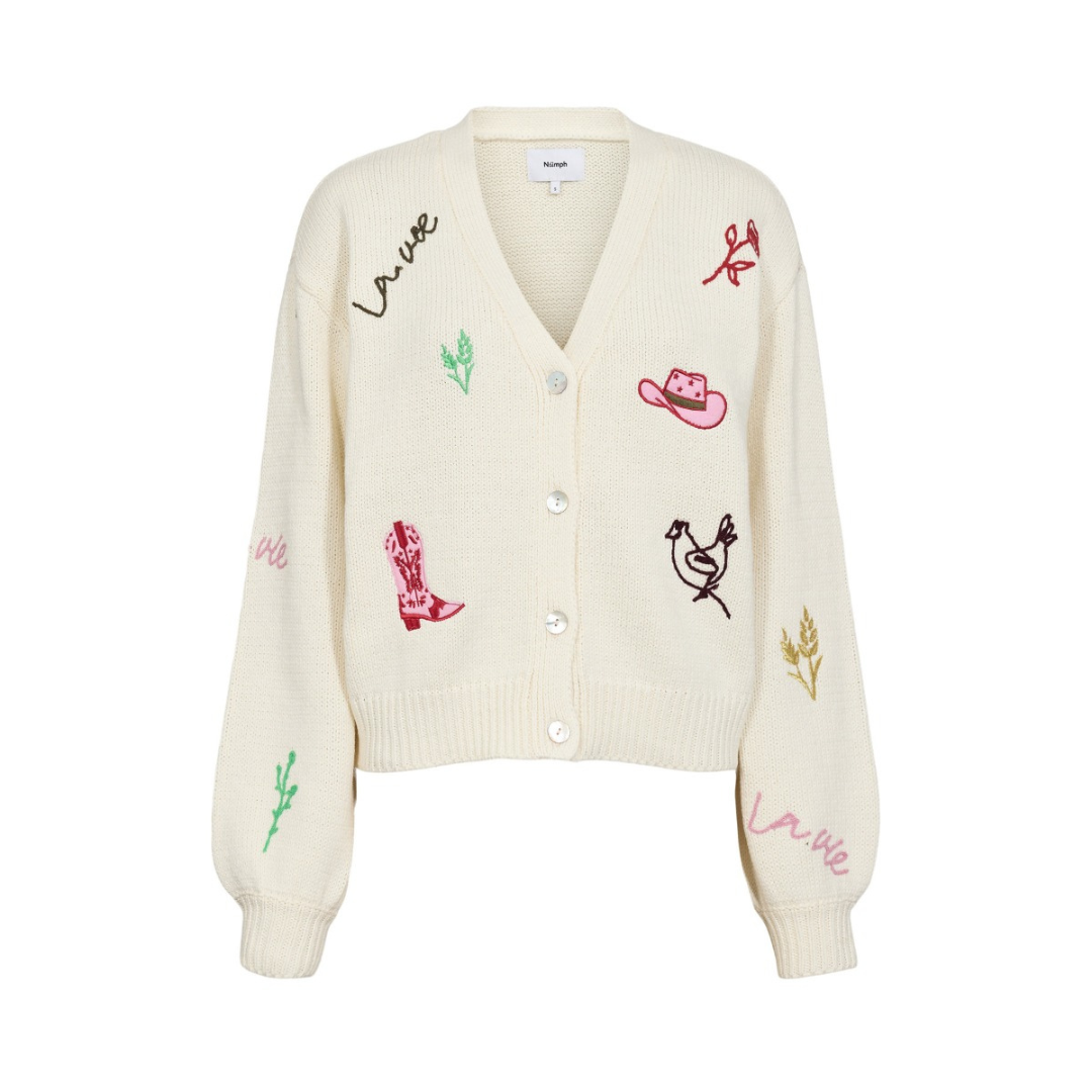Numph Nuwally Cardigan Pristine 705846