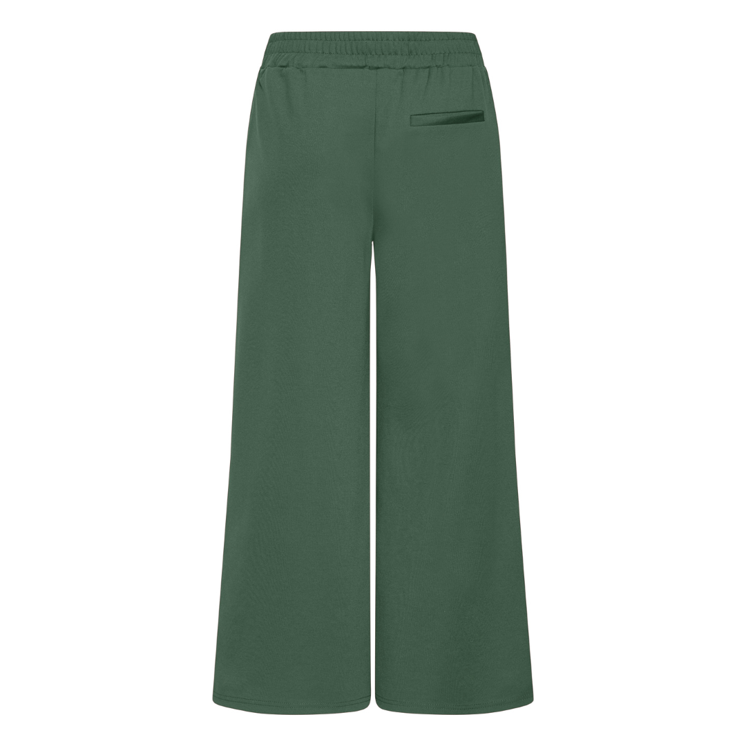Ichi Kate Sus Long Wide Pants Pineneedle 20118337