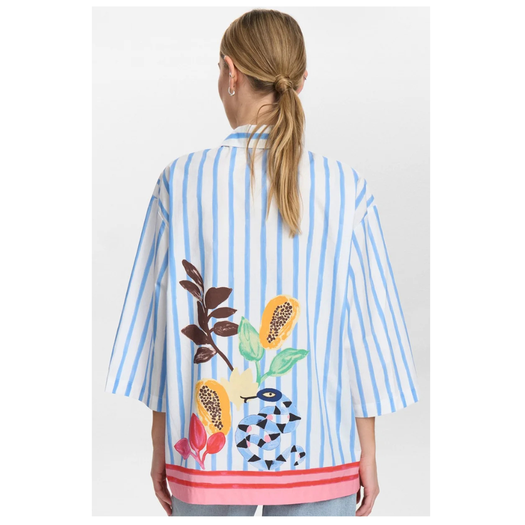 Numph Nuwendie Shirt Bright White 705420