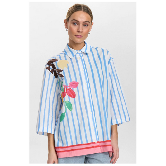 Numph Nuwendie Shirt Bright White 705420