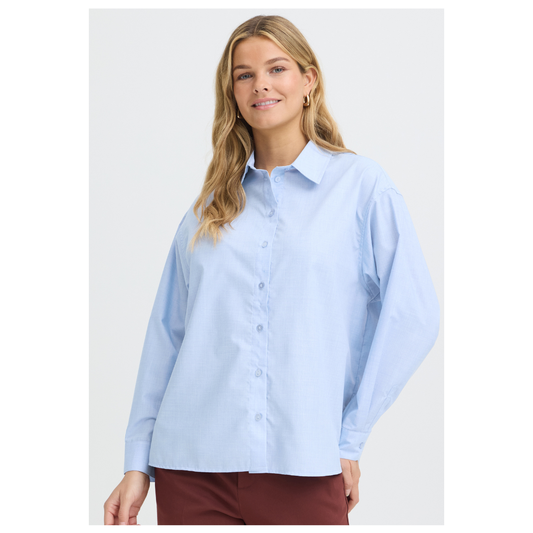 Fransa Simona Shirt Cashmere Blue 20618166