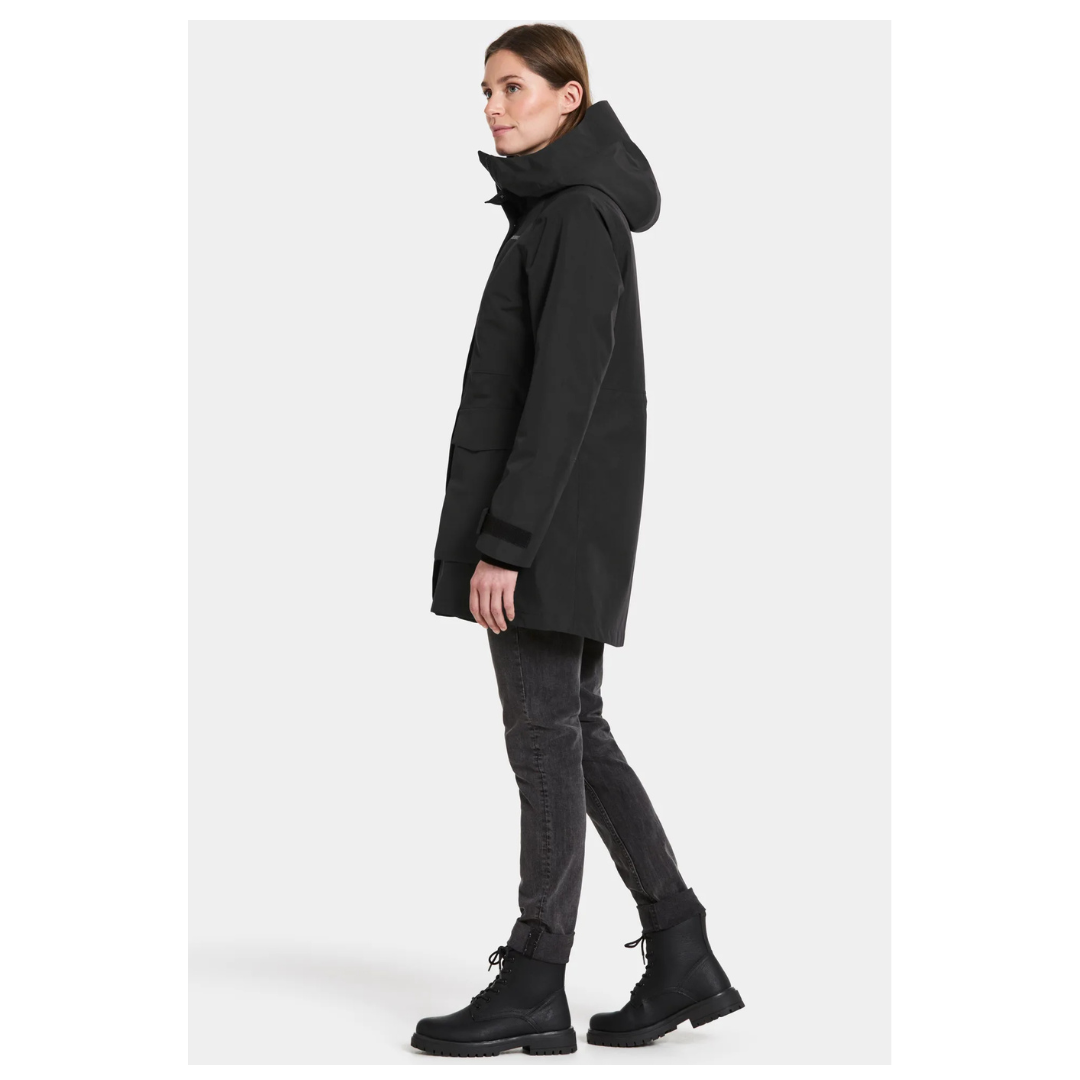 Didriksons Harriet Wns Parka Black 505825