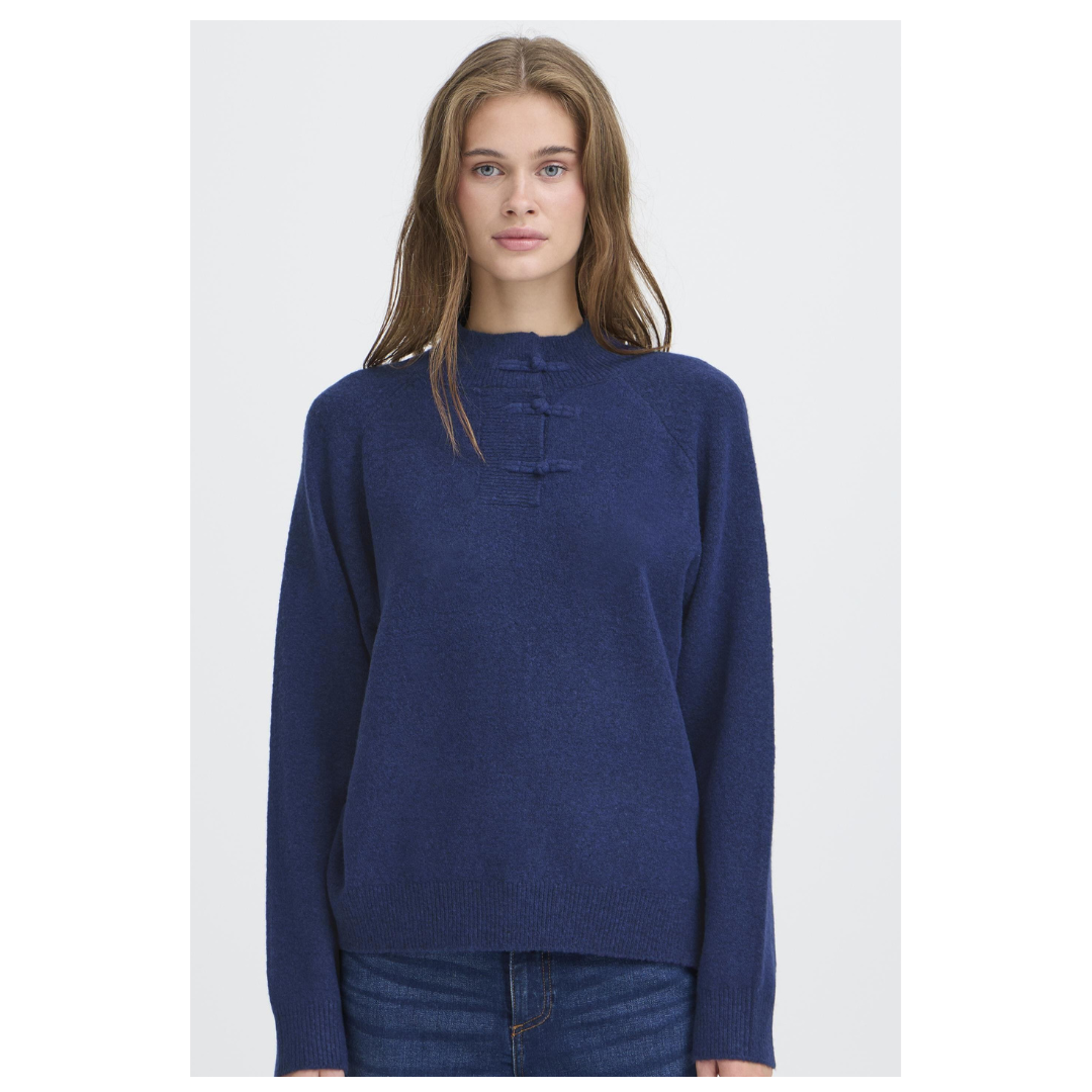 Ichi Dasila Jumper Patriot Blue 20124210
