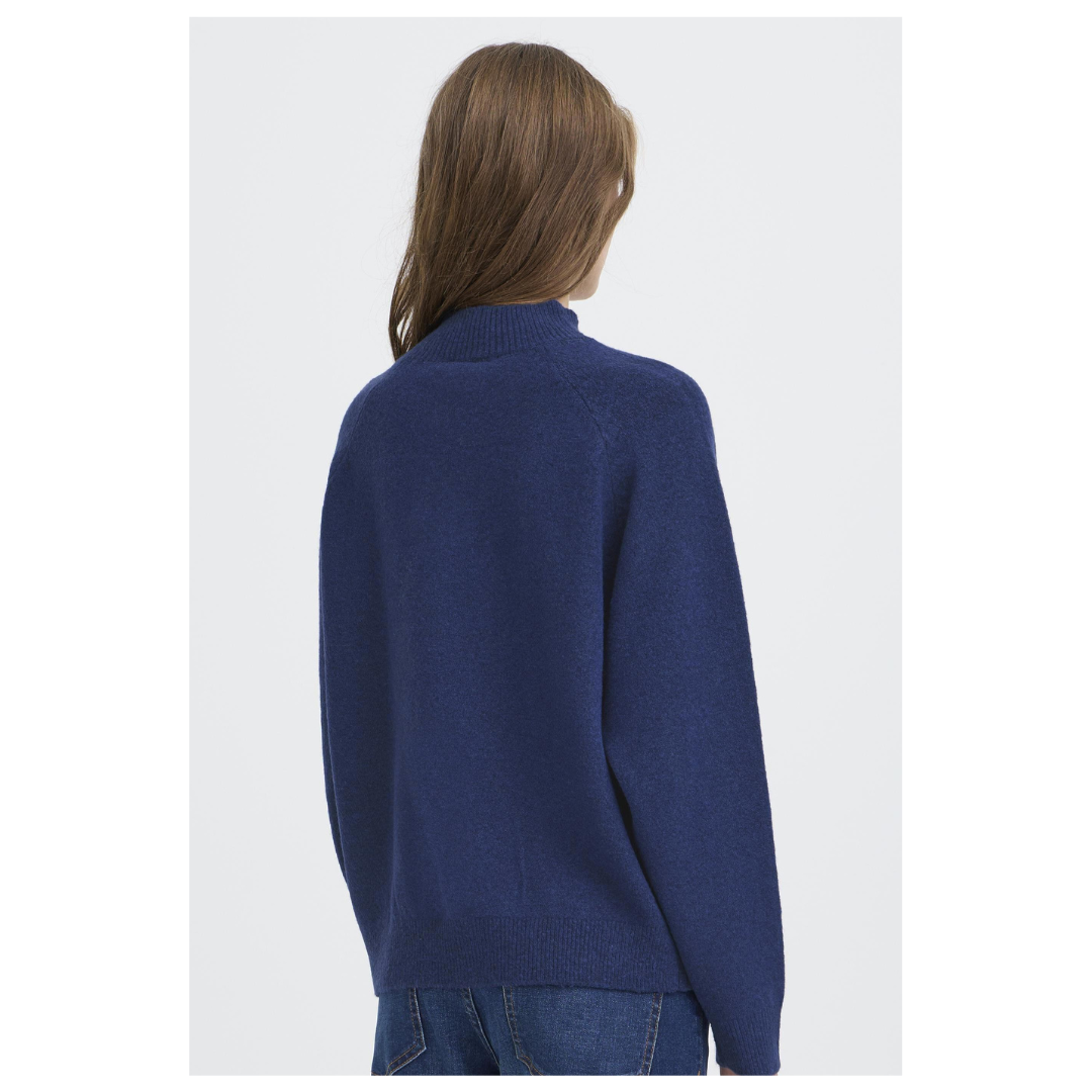 Ichi Dasila Jumper Patriot Blue 20124210