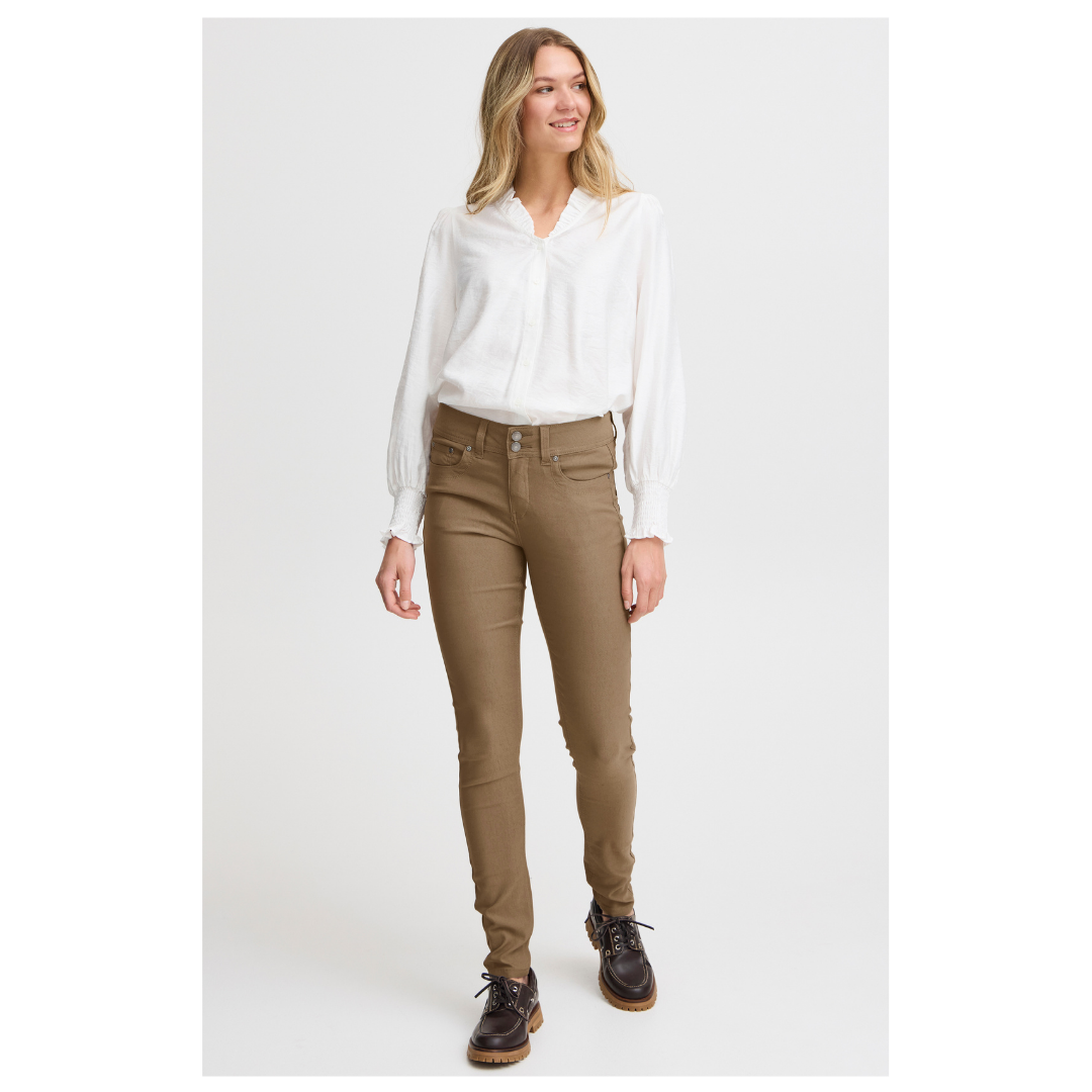 Fransa Zalin Tokyo Pants Rain Drum 601748