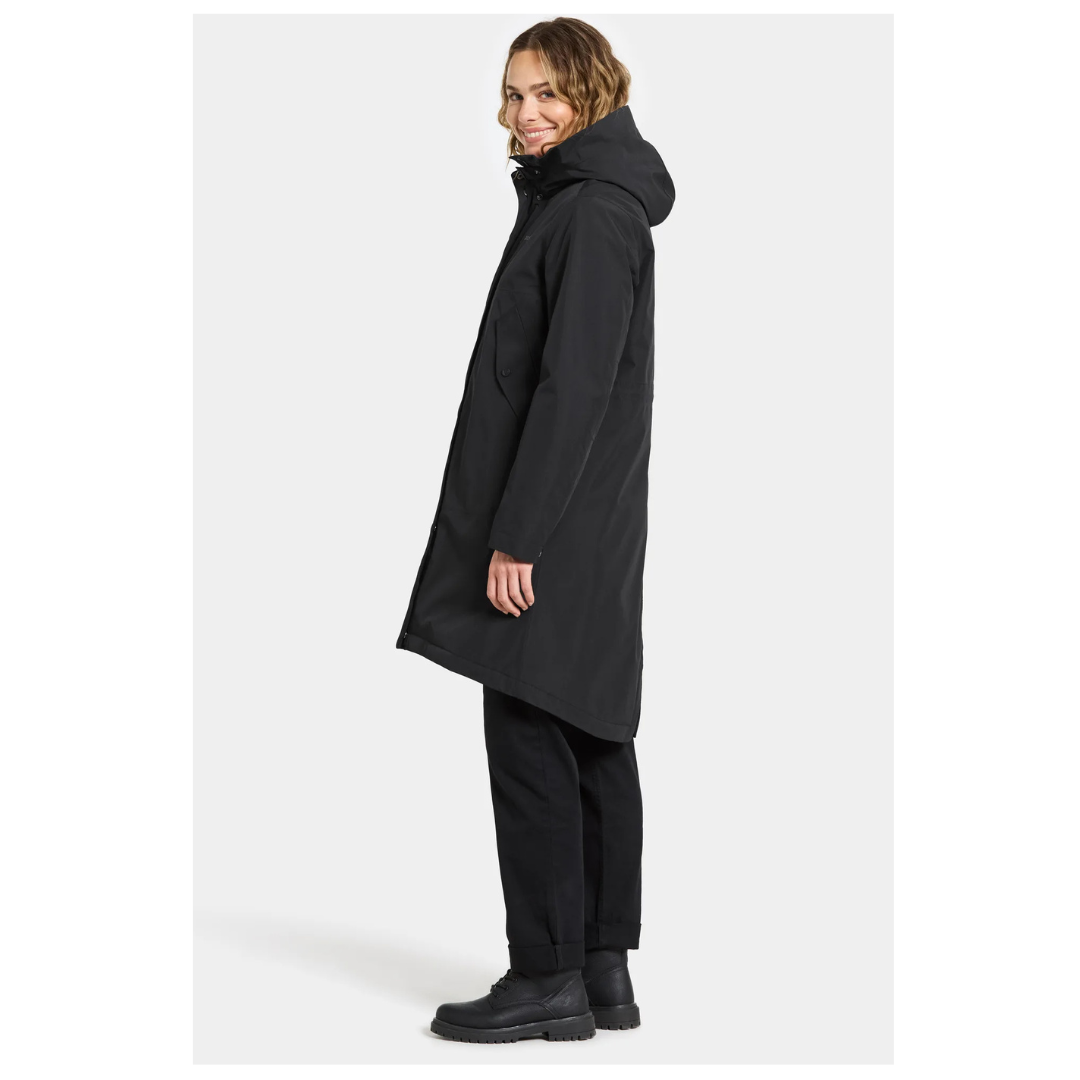 Didriksons Iris Wns Parka Black 505826