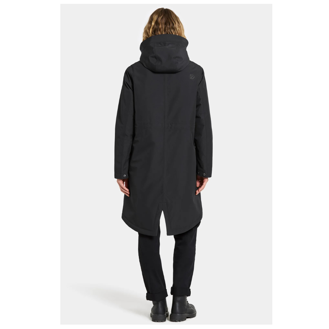Didriksons Iris Wns Parka Black 505826