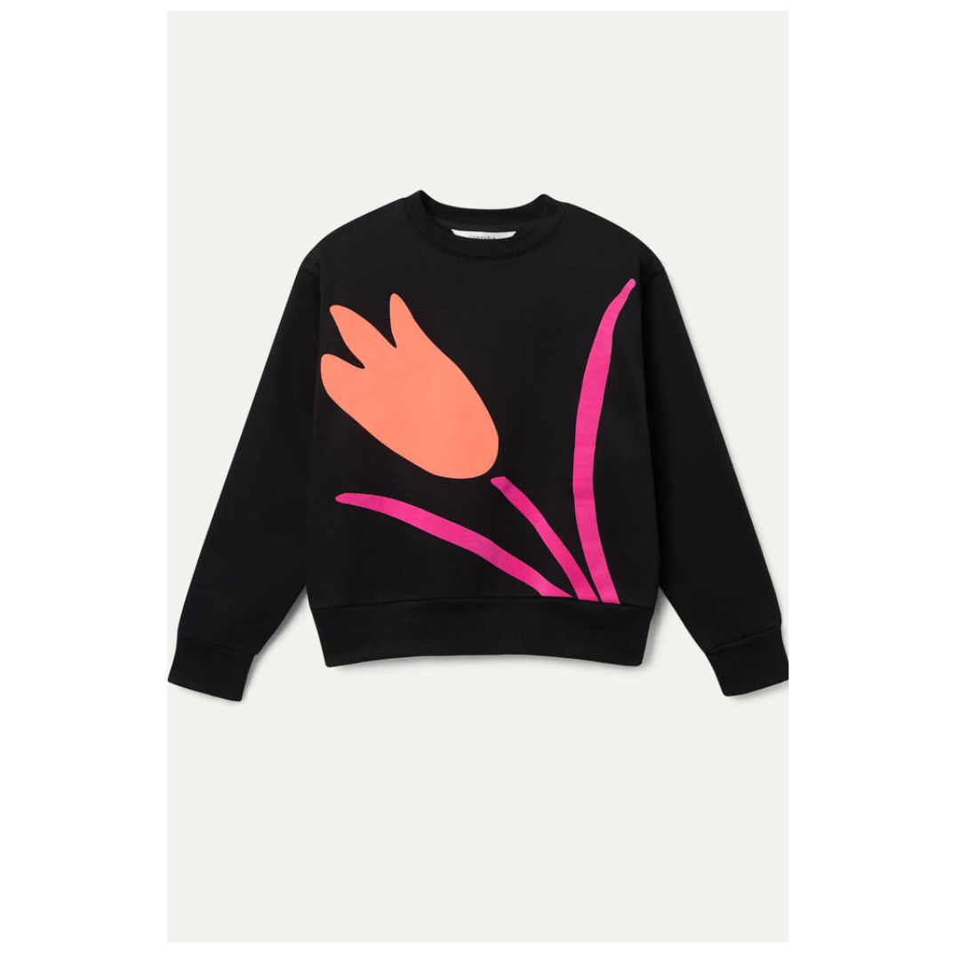 Compania Fantastica Fleece Sweatshirt Black 53C/12002