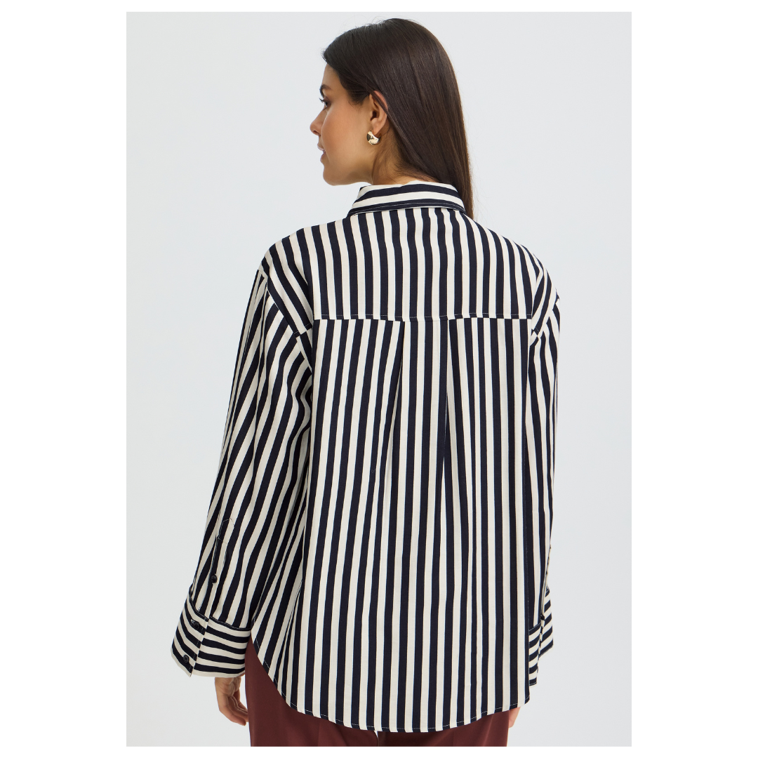 Fransa Alday Shirt Salute Stripe 20618050