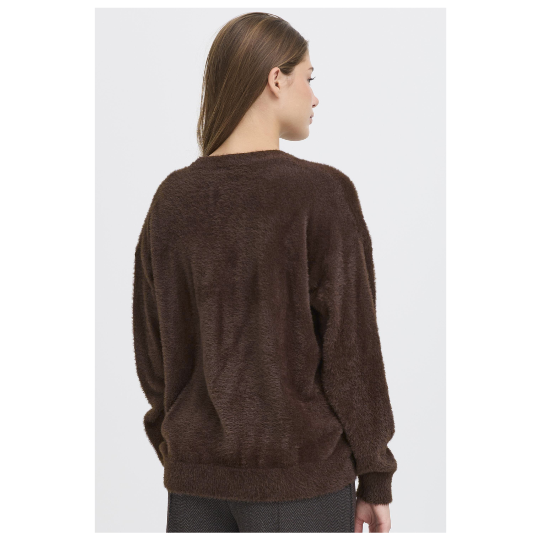 Ichi Brula Cardigan Coffee Bean 20124620