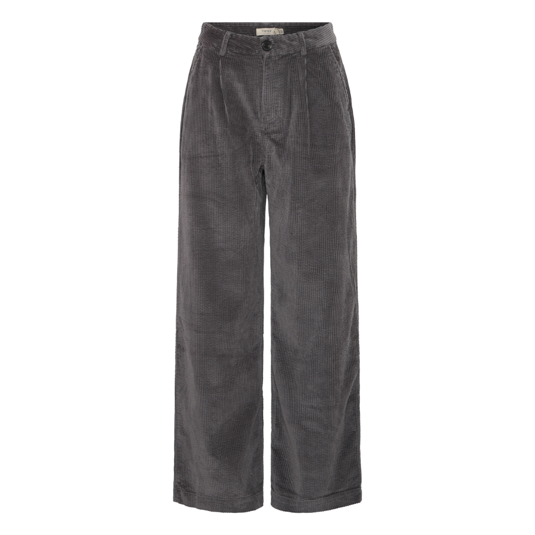 Fransa Salomi Pants Grey Pinstripe 20617248