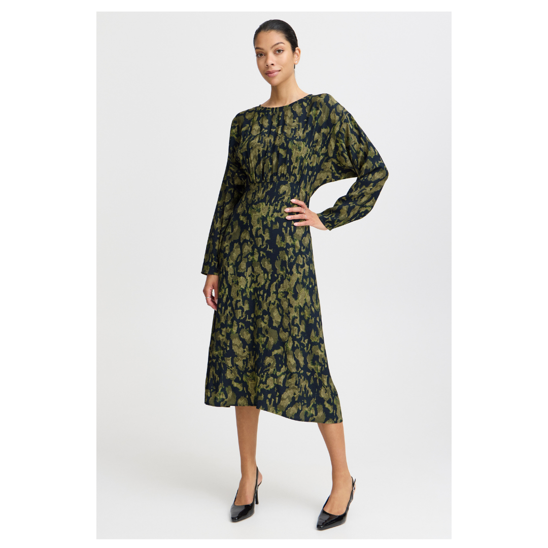 B Young Hanva Dress Navy 20815596