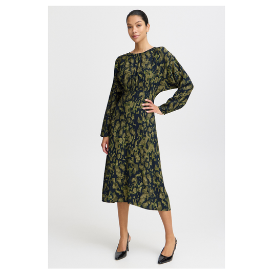 B Young Hanva Dress Navy 20815596