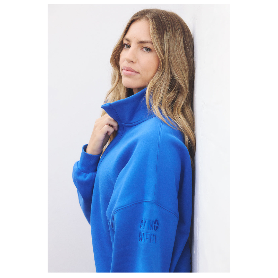 GymPlusCoffee Sierra Sweatshirt Azure Blue