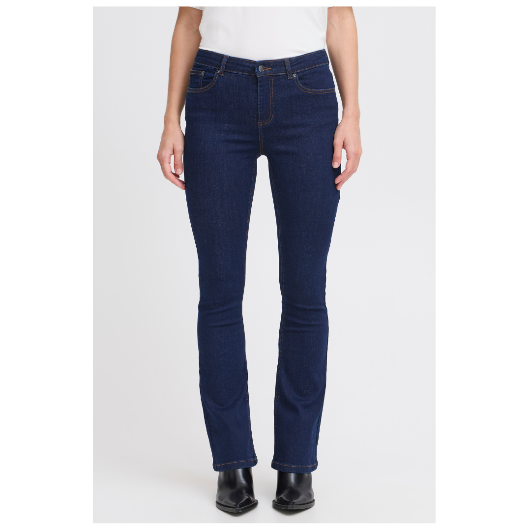 B Young Luni Flare Jeans Dark Ink 32"L 20807439