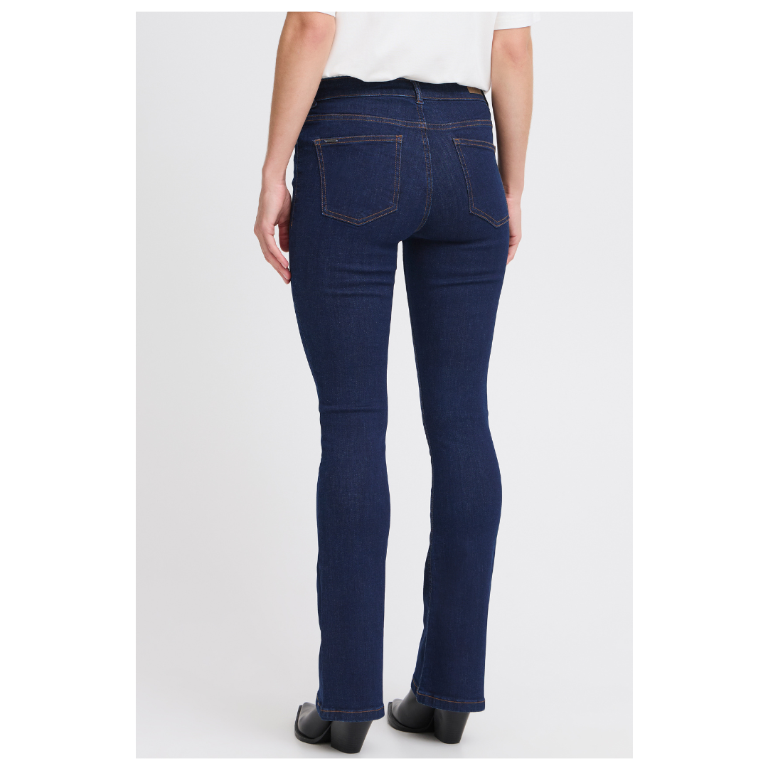 B Young Luni Flare Jeans Dark Ink 32"L 20807439