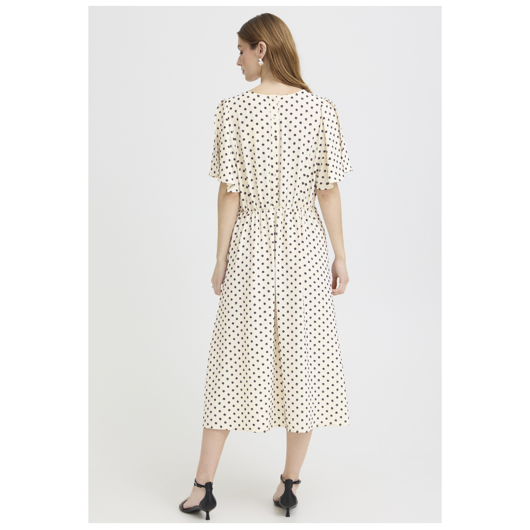 Ichi Zabby Dress Graphic 20122959