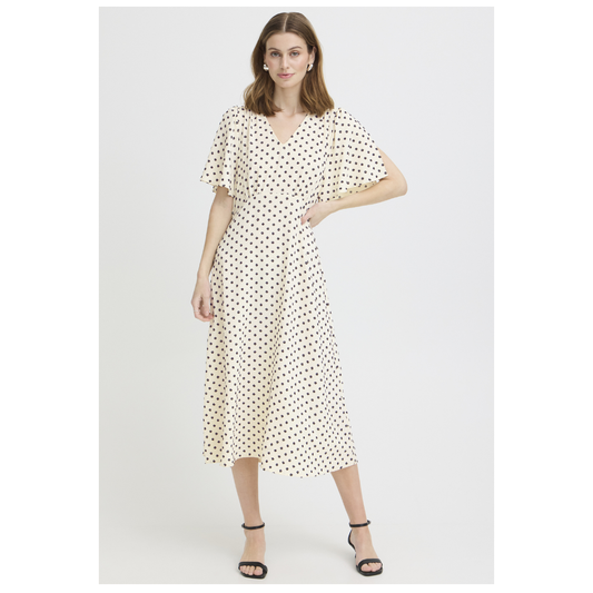 Ichi Zabby Dress Graphic 20122959