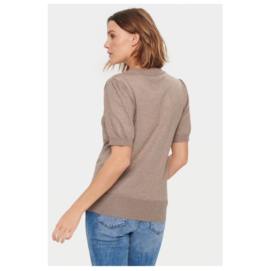 Saint Tropez Mila Pullover Atmos Melange 30511788
