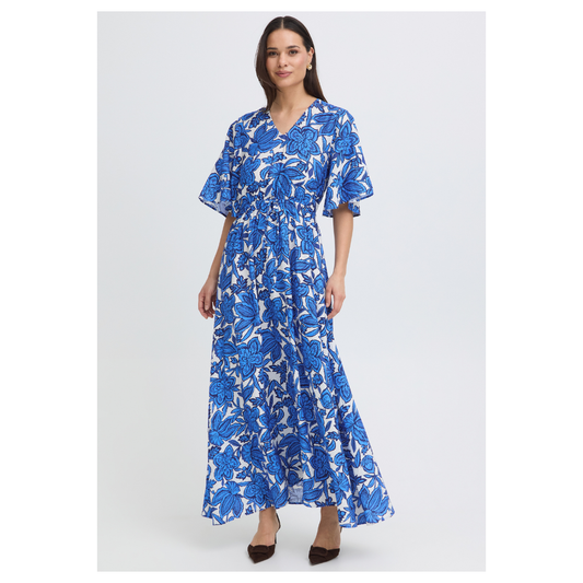 B Young Ikaia Long Dress Nebulas Blue 20819035