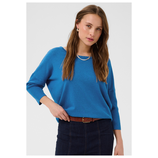 Saint Tropez Mila Pullover Campanula Melange 30500003