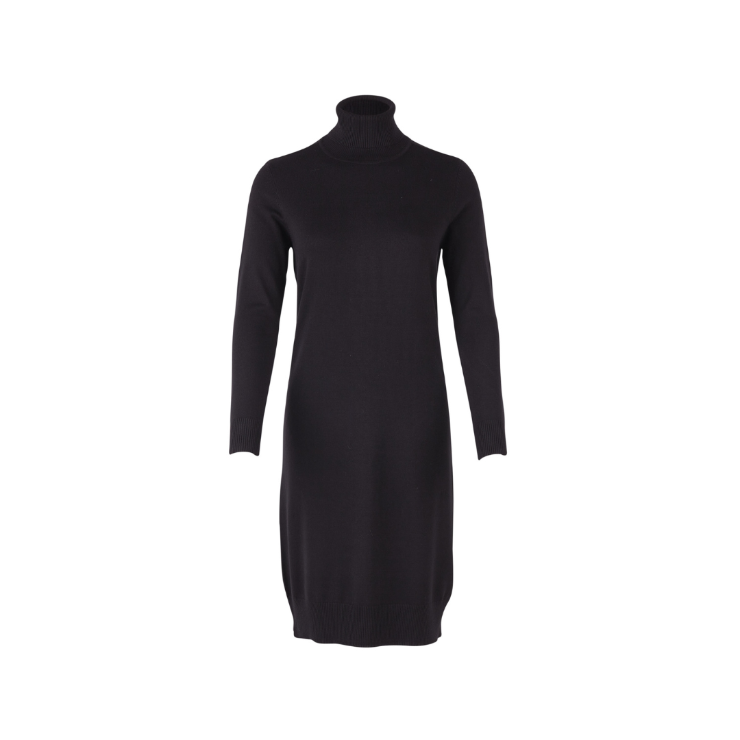 Saint Tropez Mila Rollneck Dress Black 30501696