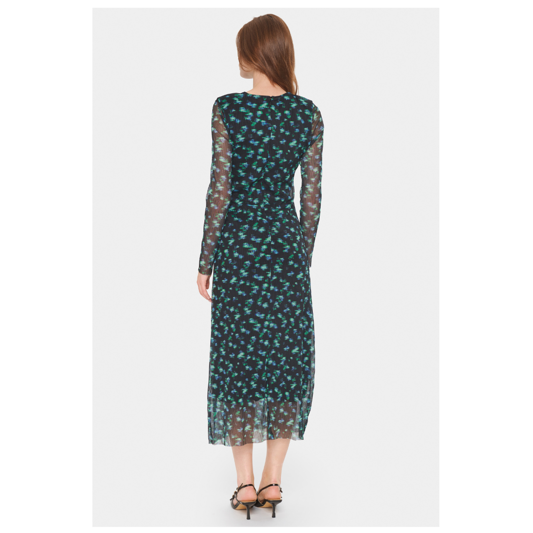 Saint Tropez Haliejade Dress Black Blurry 30513649