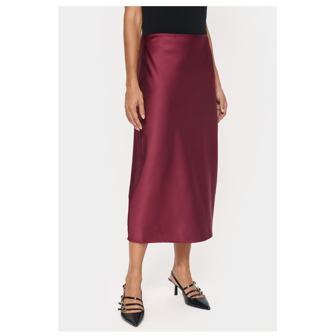 Saint Tropez Hafia Skirt Burgundy 30513658