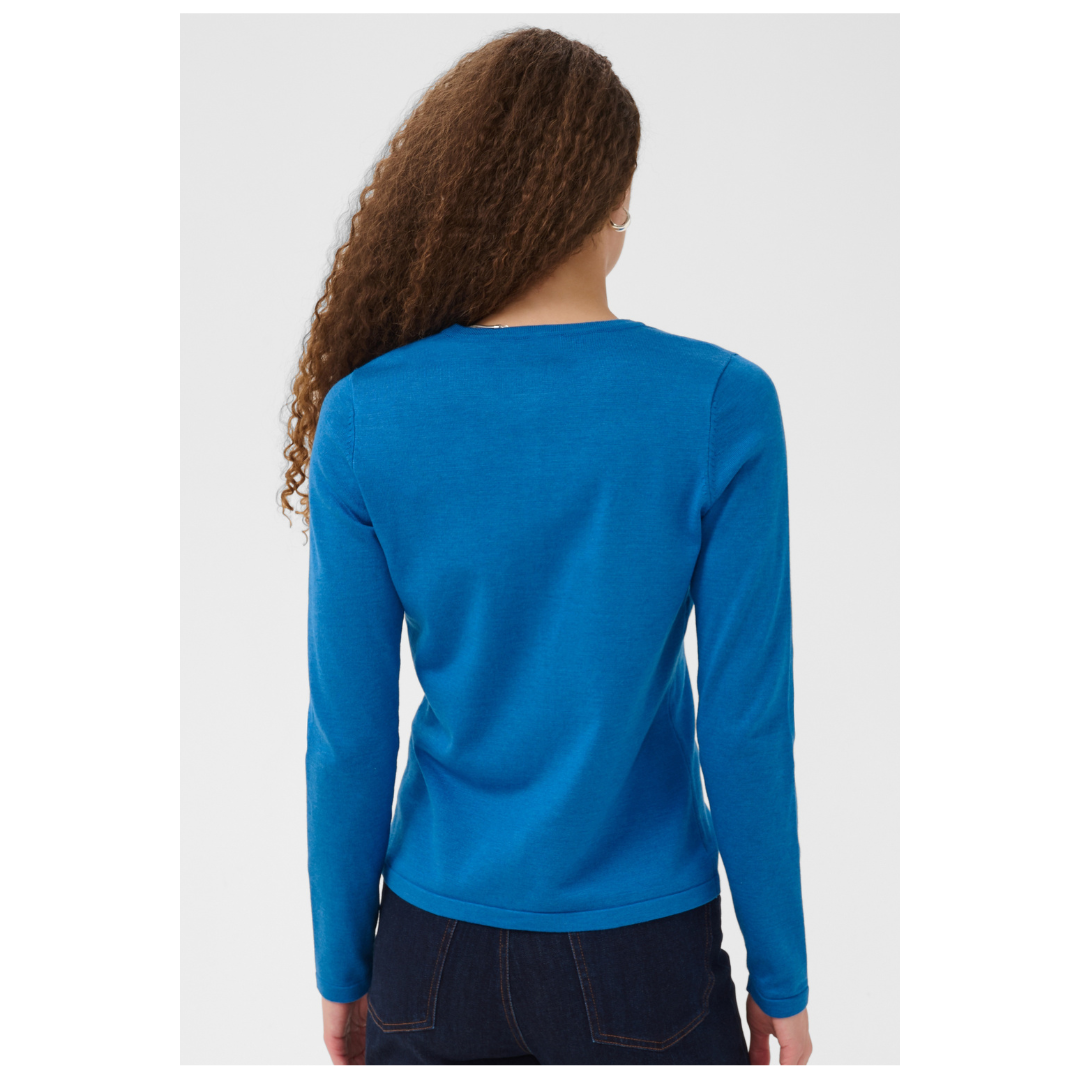 Saint Tropez Mila Cardigan Campanula Melange 30500005