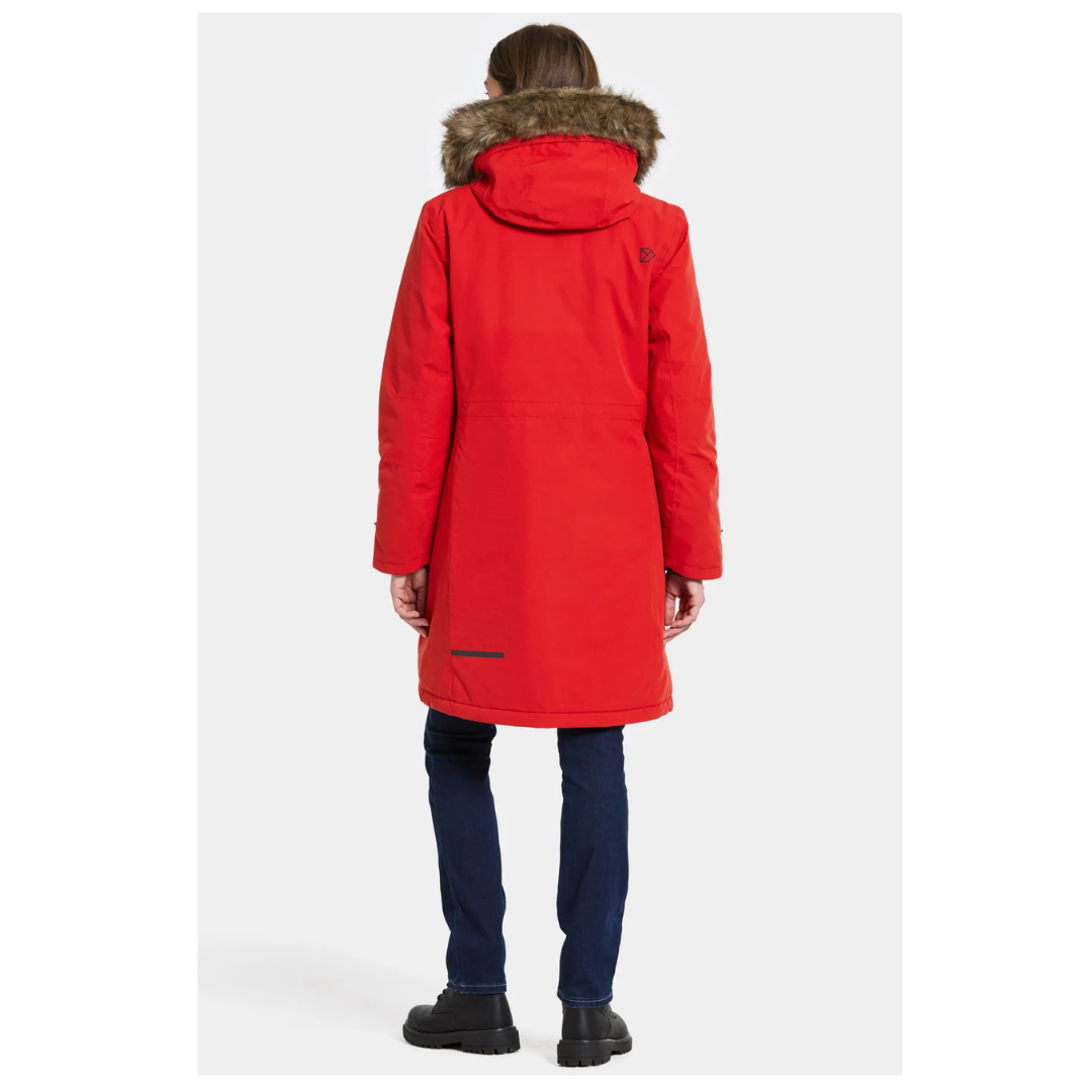 Didriksons Erika WNS Parka Pomme Red 505303 463
