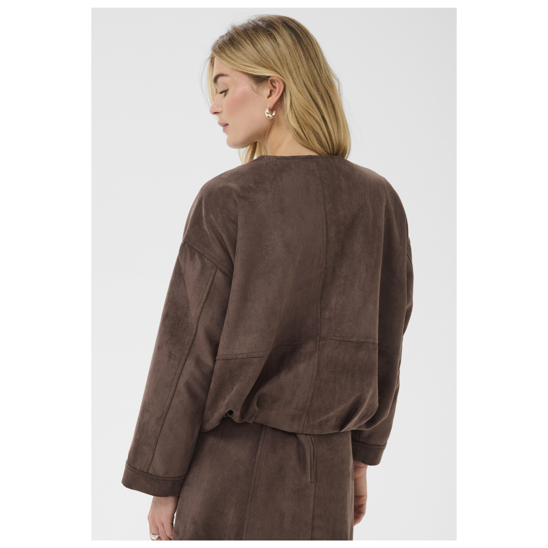 Saint Tropez Shadow Jacket Chocolate Brown 30515241
