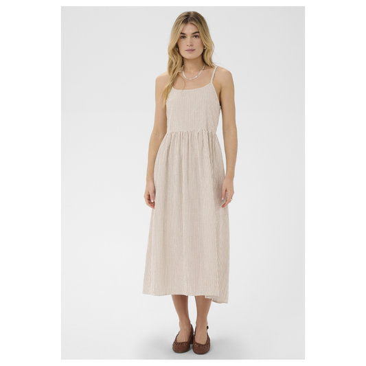 Saint Tropez Elmiko Strap Dress Toasted Coconut 30515131