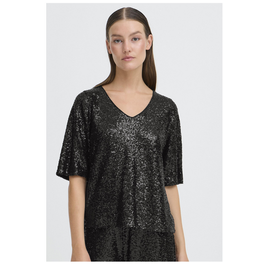 Ichi Fauca SS Top Black 20124847