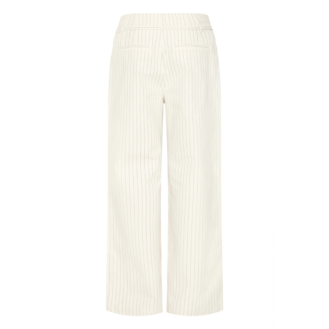 Fransa Inez Pants Chocolate Stripe 20617588