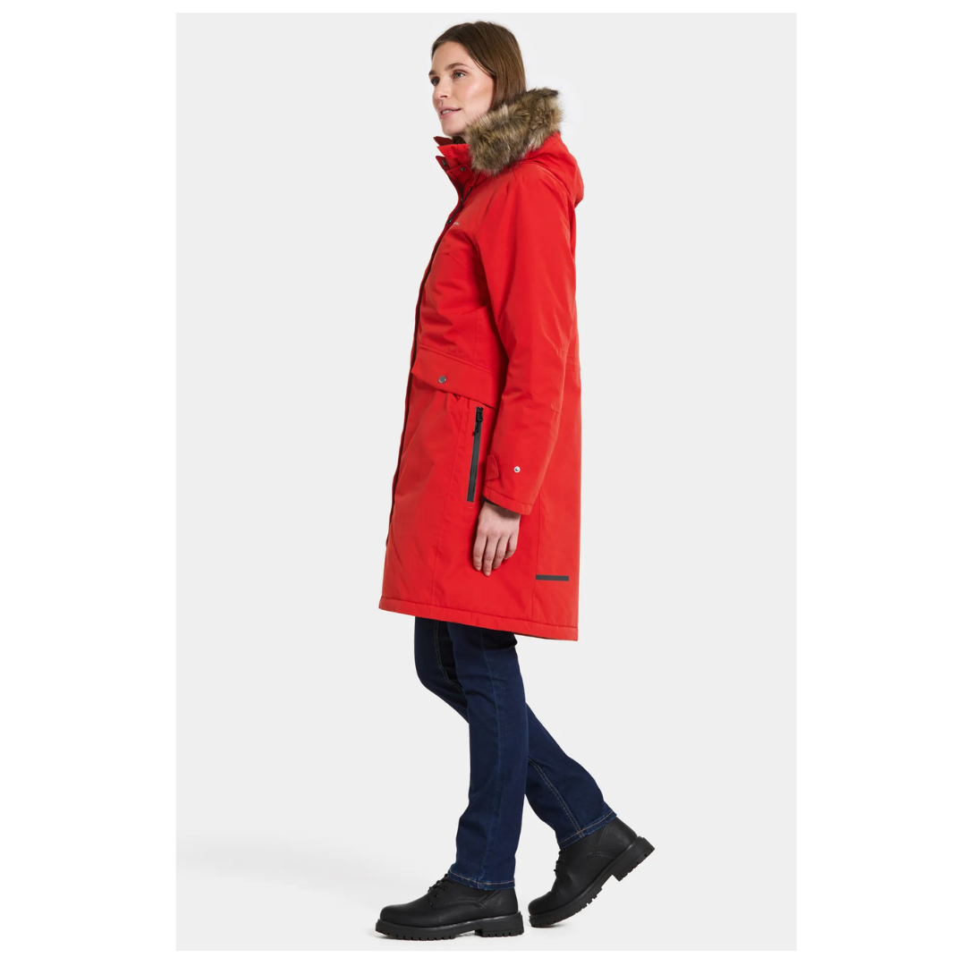 Didriksons Erika WNS Parka Pomme Red 505303 463