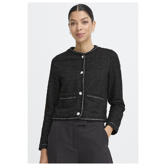 B Young Panthea Short Jacket Meteorite 20818237