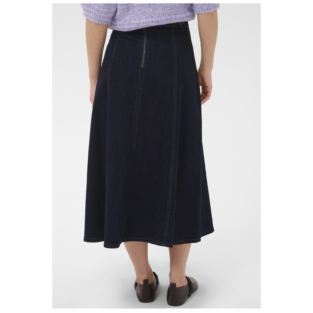 Saint Tropez Sambrina Skirt Dark Blue Denim 30515288