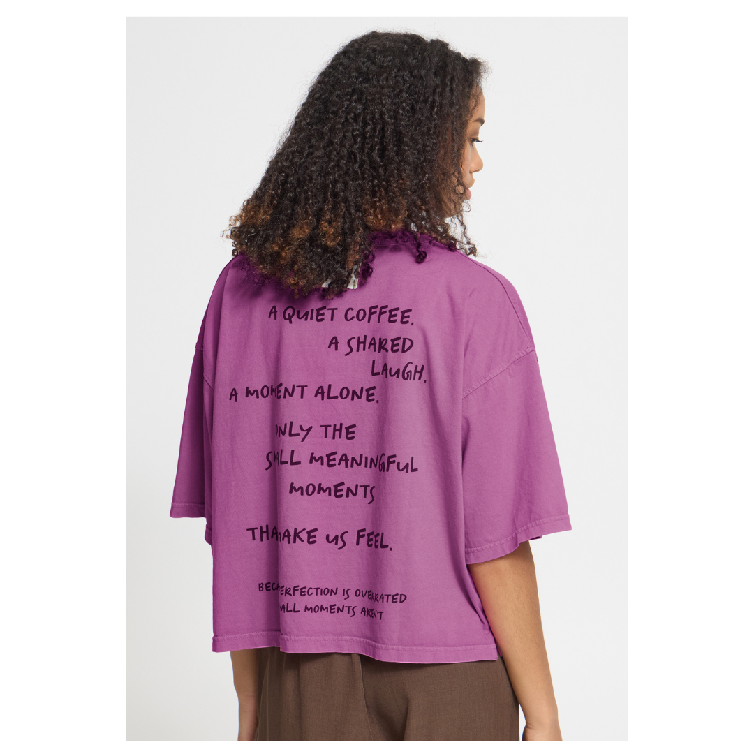 Ichi Nica Tee Meadow Mauve 20126052