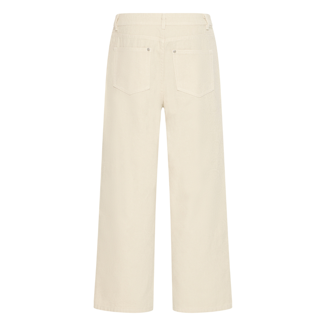 Fransa Evelyn Pants Whisper White 20617907