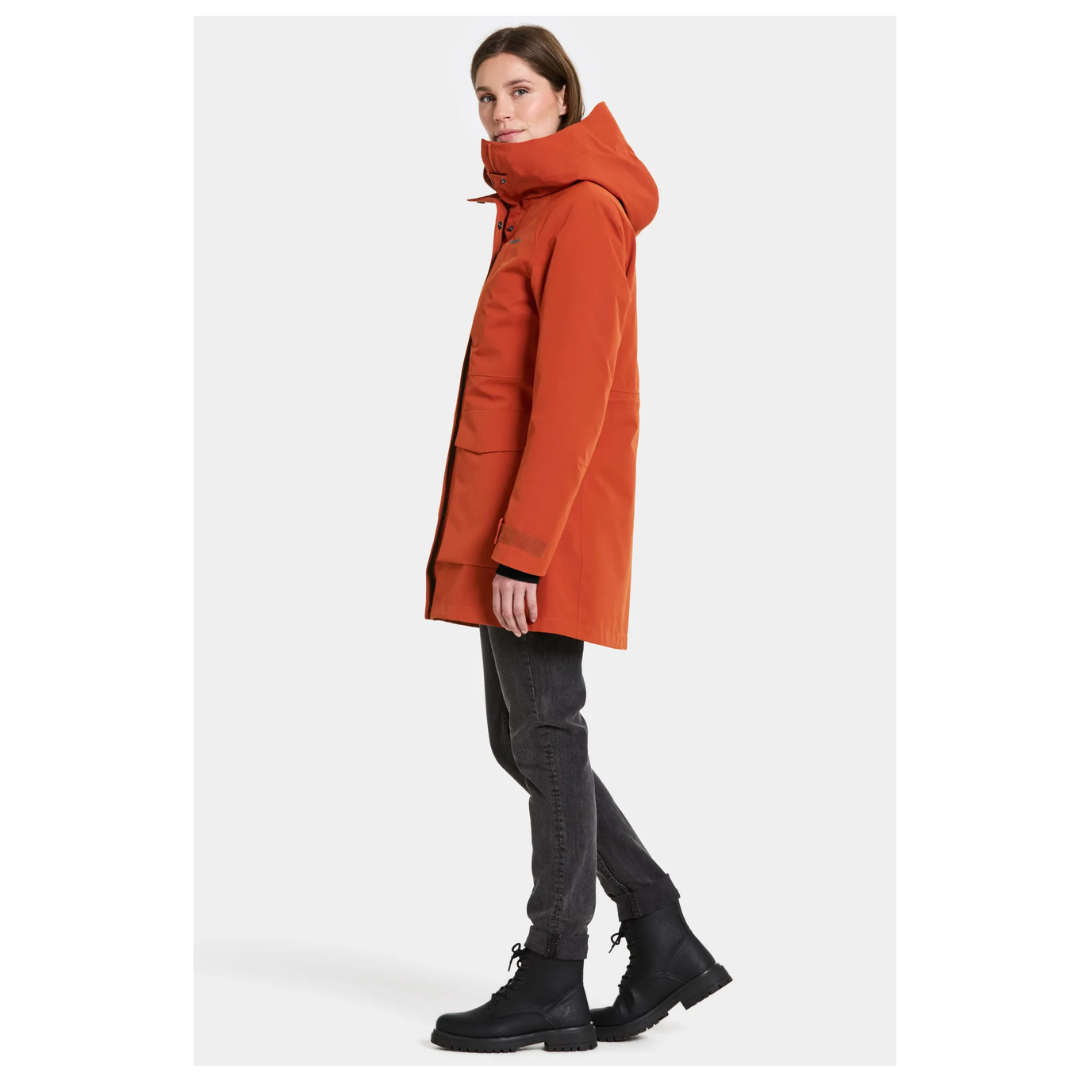 Didriksons Harriet Wns Parka Rust 505825 J13