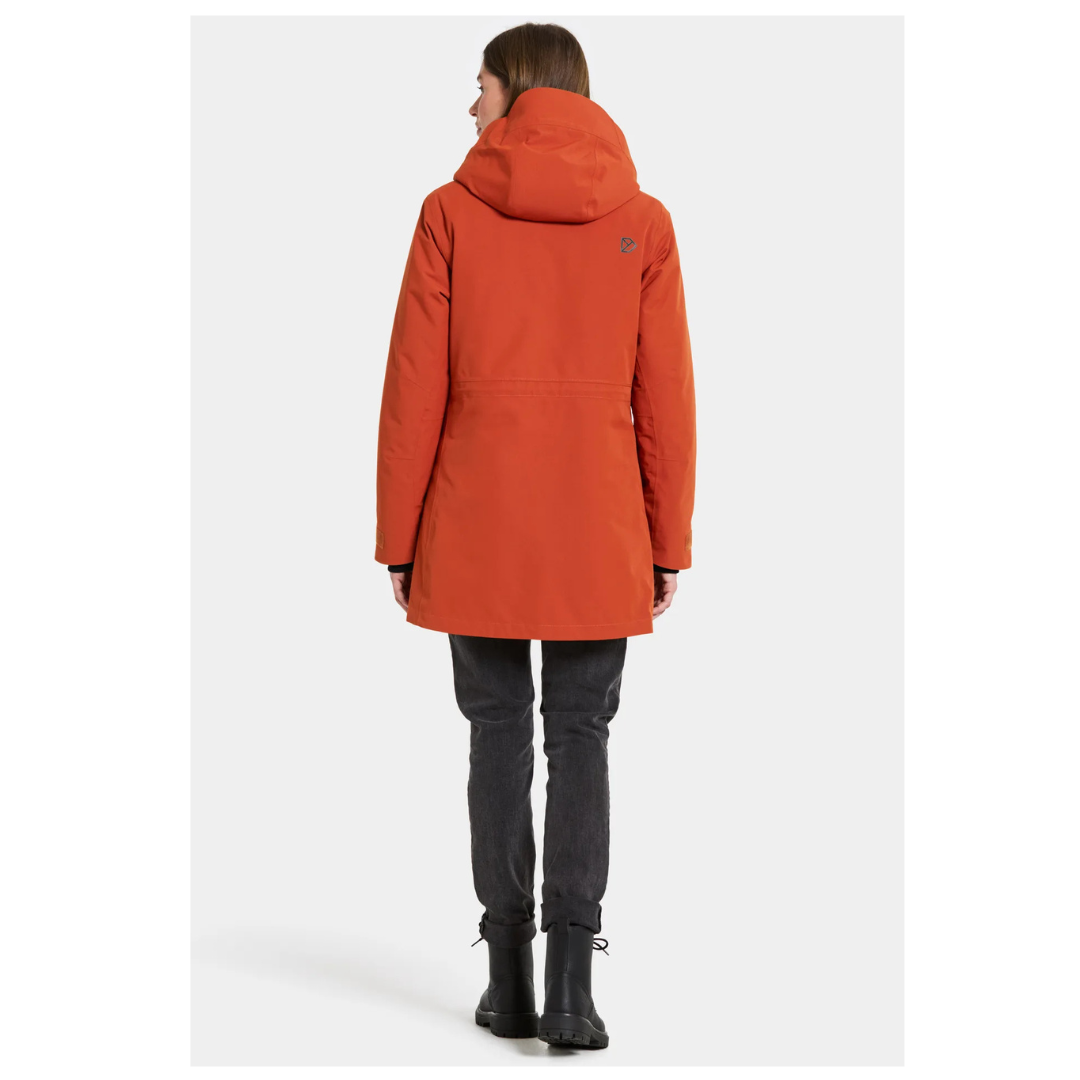Didriksons Harriet Wns Parka Rust 505825 J13