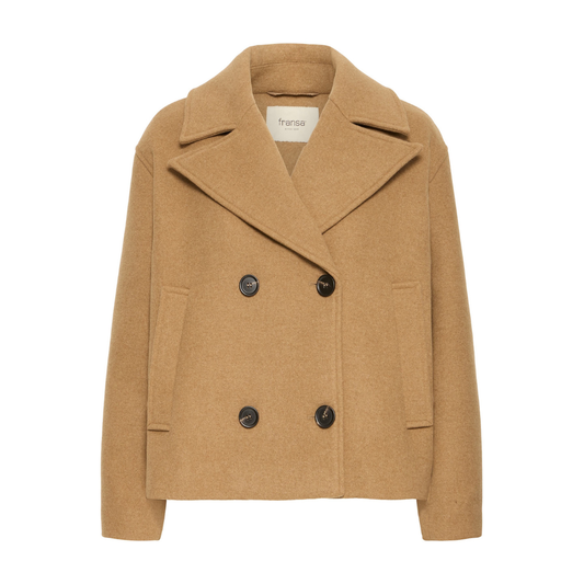 Fransa Charlotte Jacket Tobacco Brown 20617822